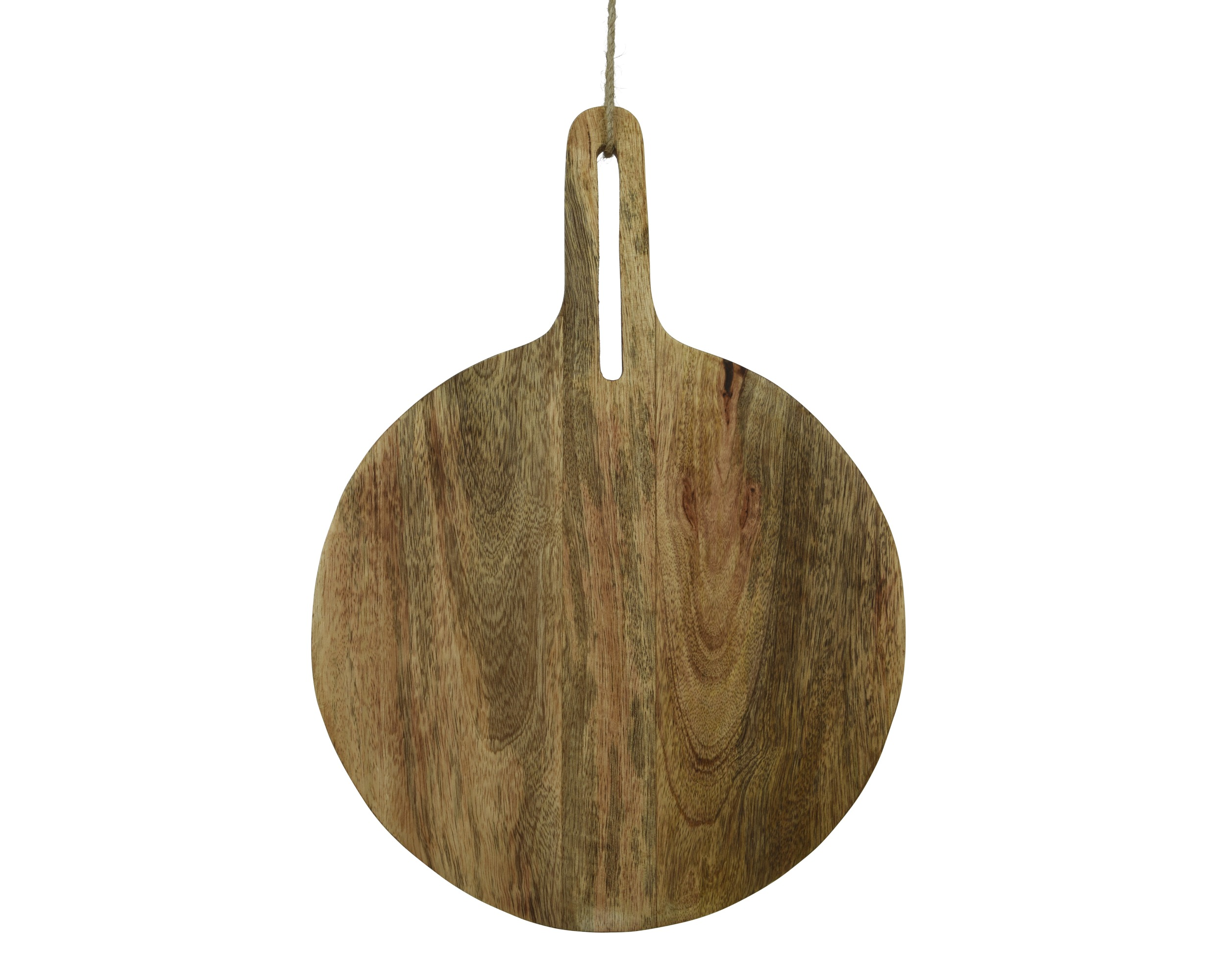 Okrągła deska do krojenia – light burnt (40 cm)