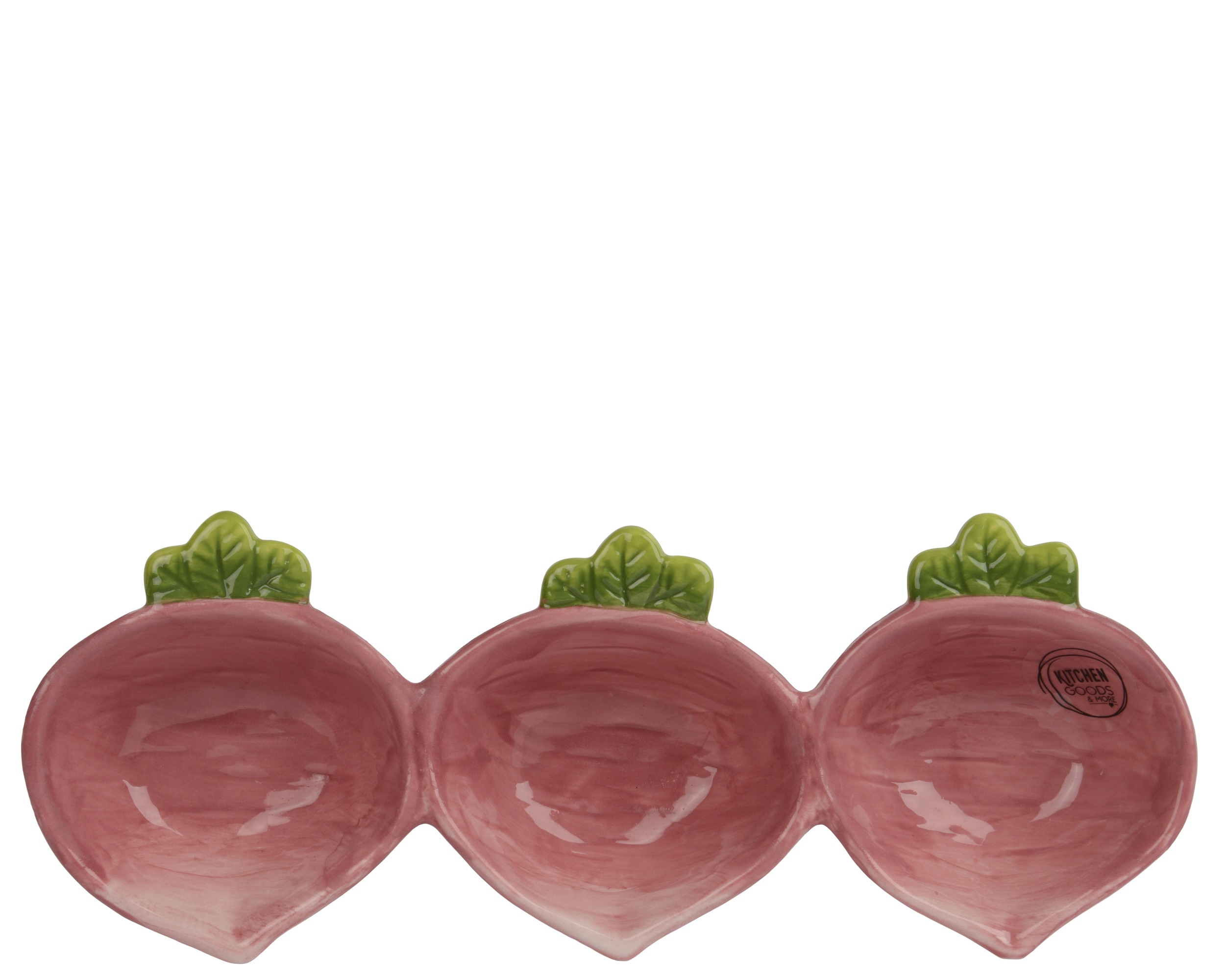 Miseczka w kształcie rzodkiewek- różowy 27 cm