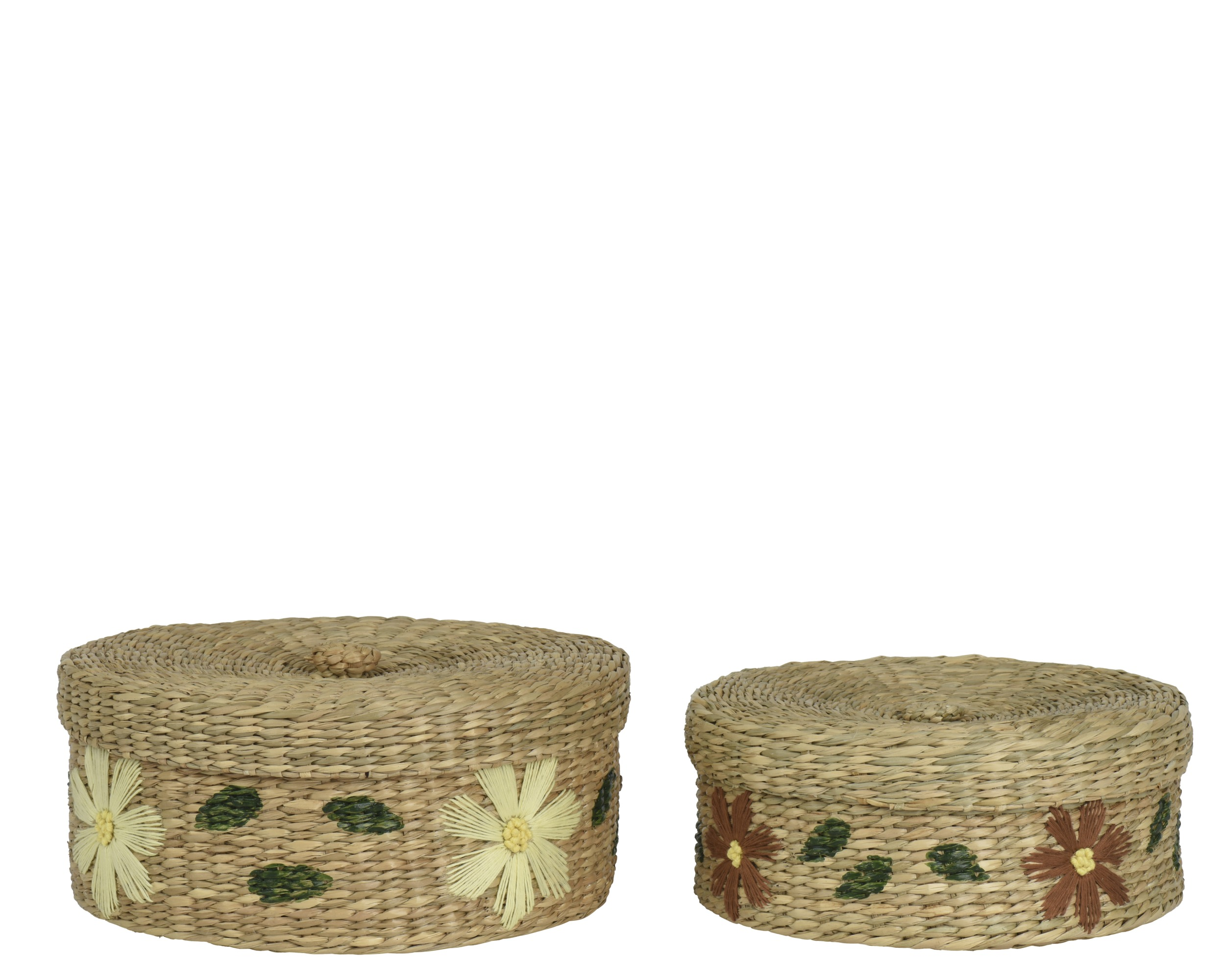 Kosze z trawy morskiej – komplet 2 szt.