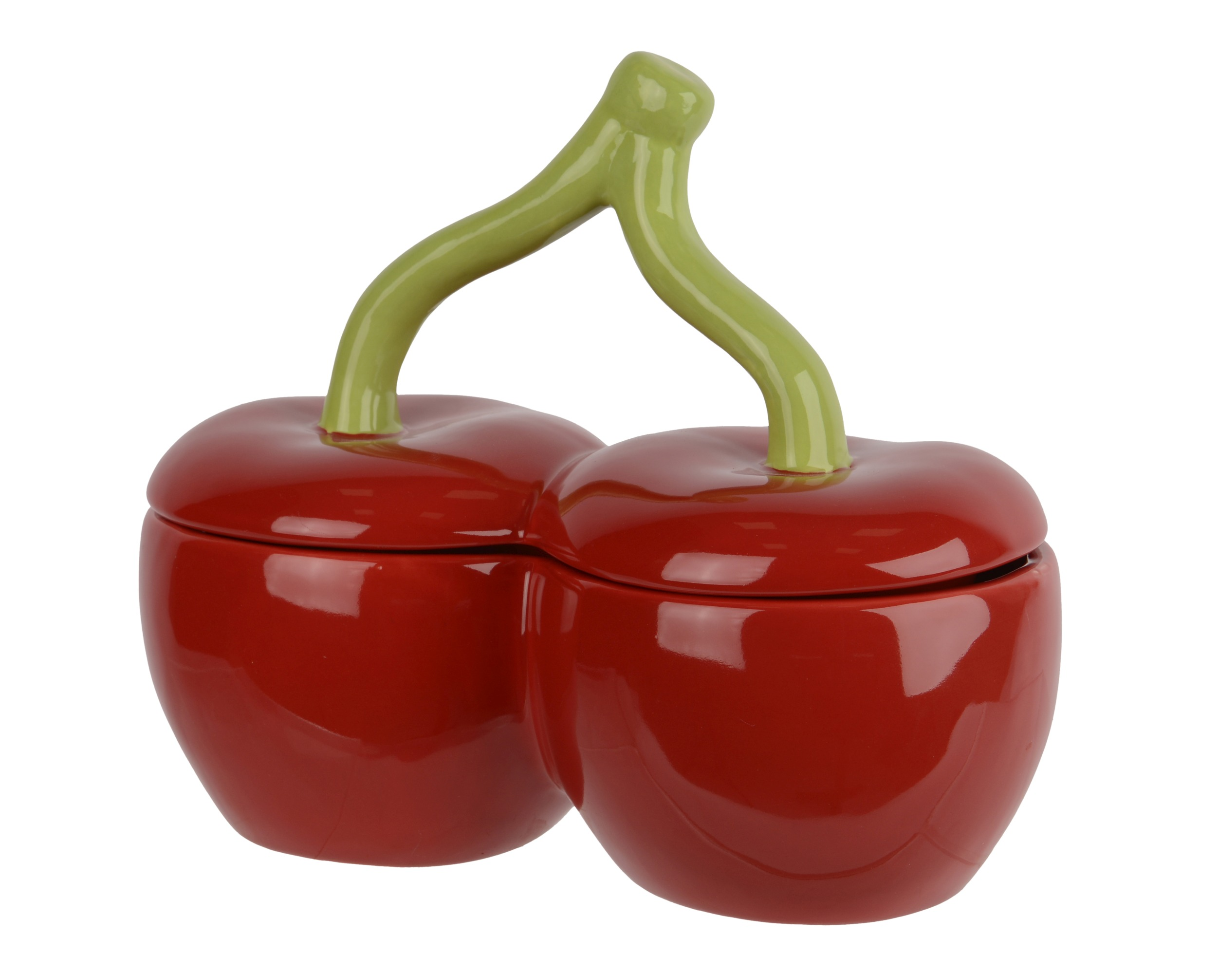 Pojemnik porcelanowy – wiśnie