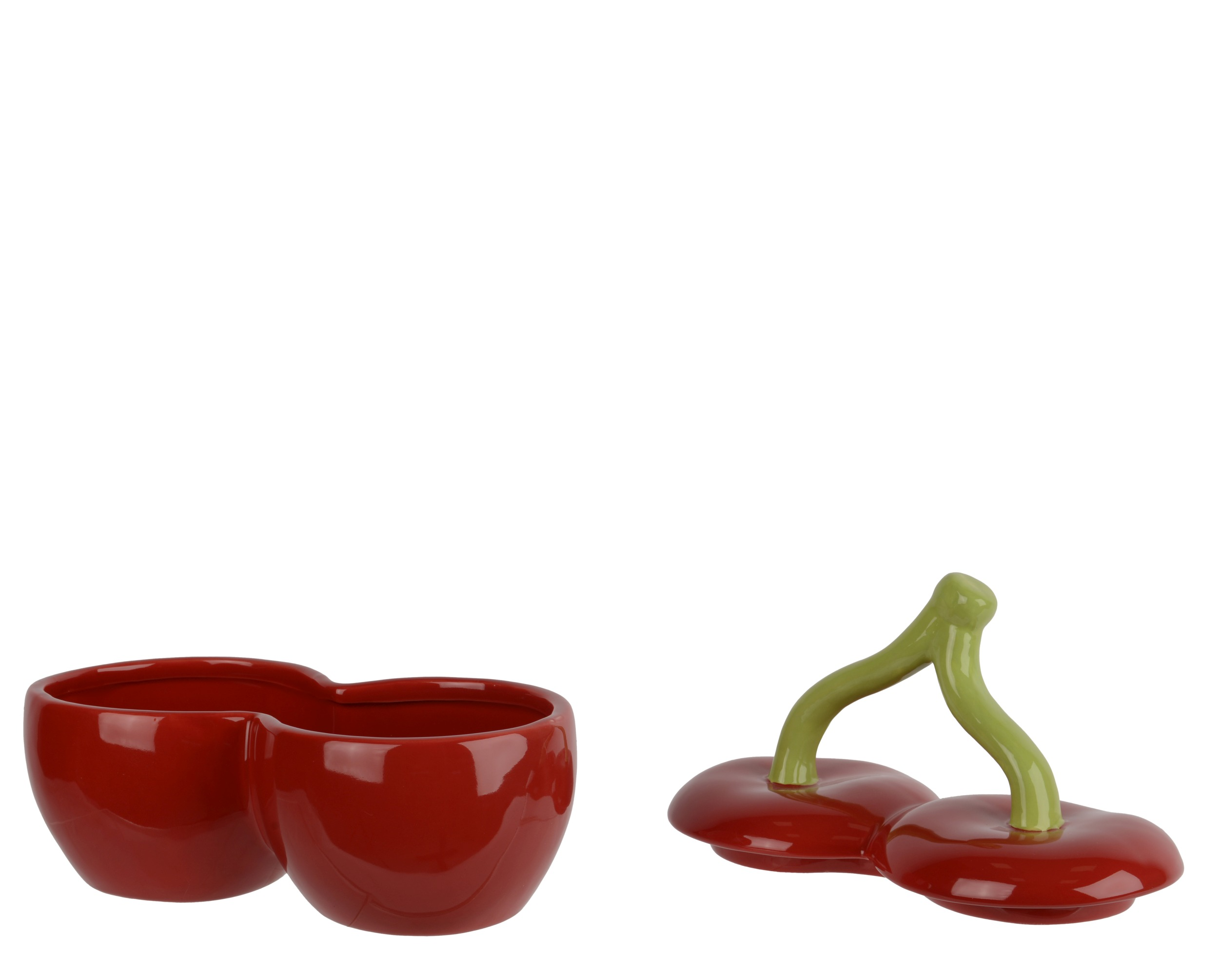 Pojemnik porcelanowy – wiśnie