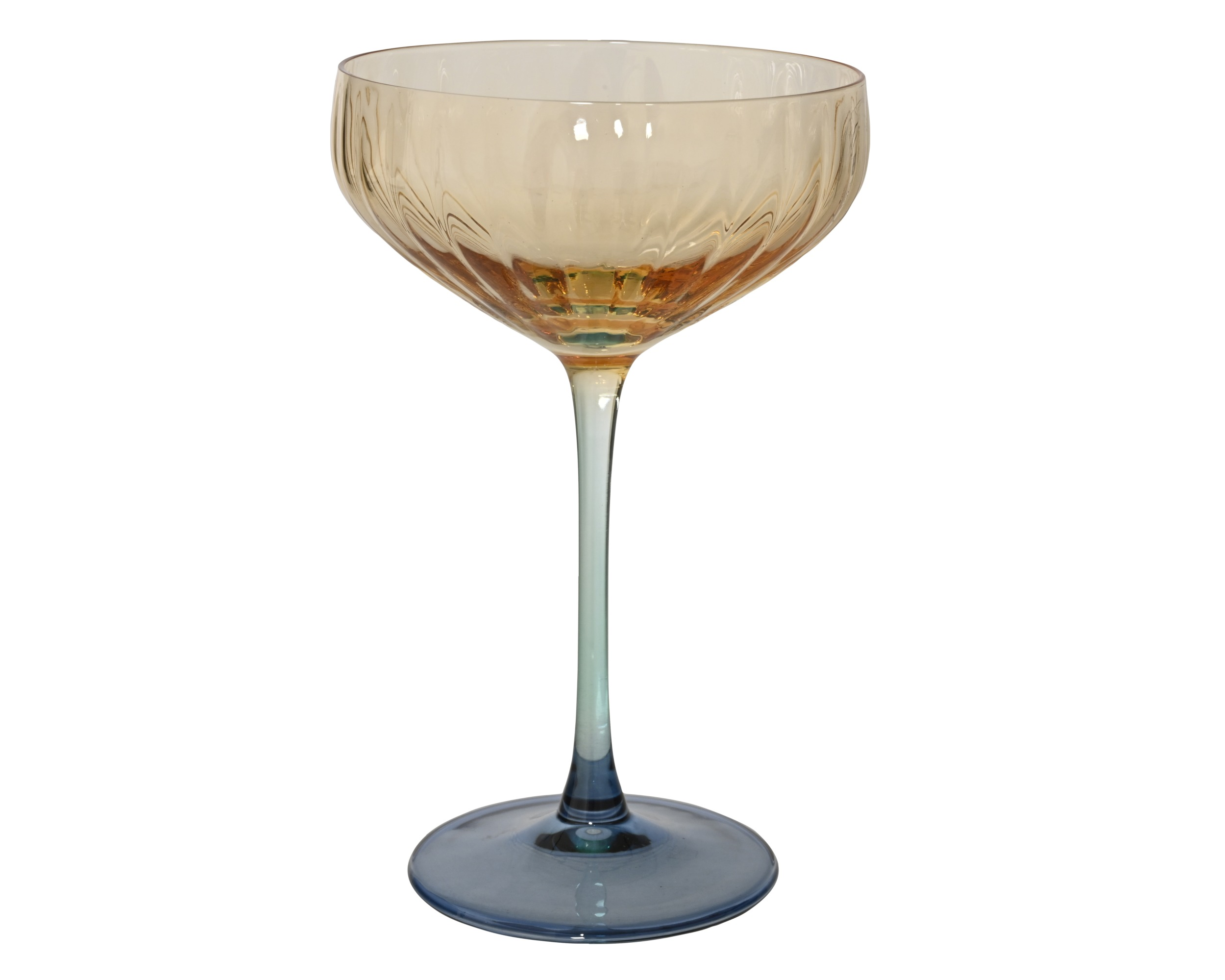 Kieliszek do wina / koktajli – „Blue & Gold”