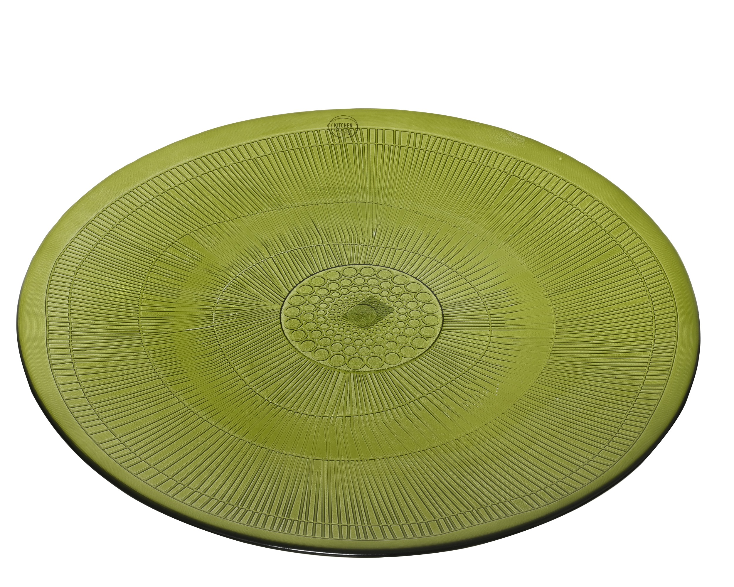 Taca szklana z recyklingu – 44,5 cm