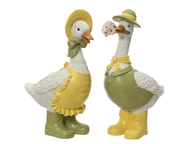Figurka gęsi w kaloszach (1 szt) - 26 cm