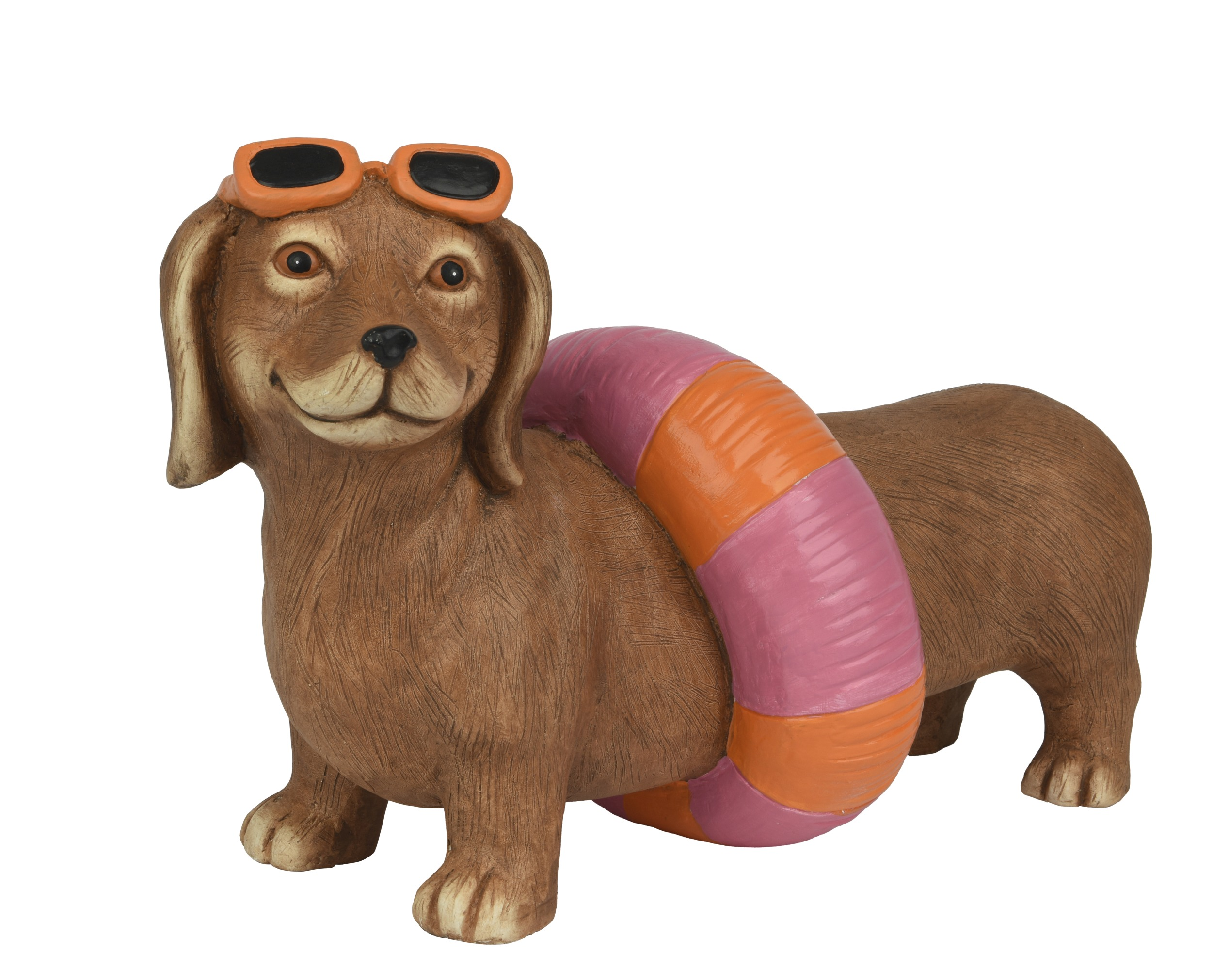 Figurka basenowego jamnika - 45 cm