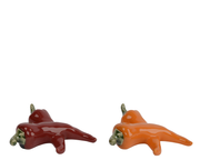 Figurka papryka chilli porcelanowa 4 cm – 2 kolory