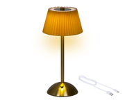 Pomarańczowa bezprzewodowa lampka stołowa LED 30,5 cm
