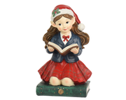 Świąteczna figurka elfa z polyresinu 36,3 cm
