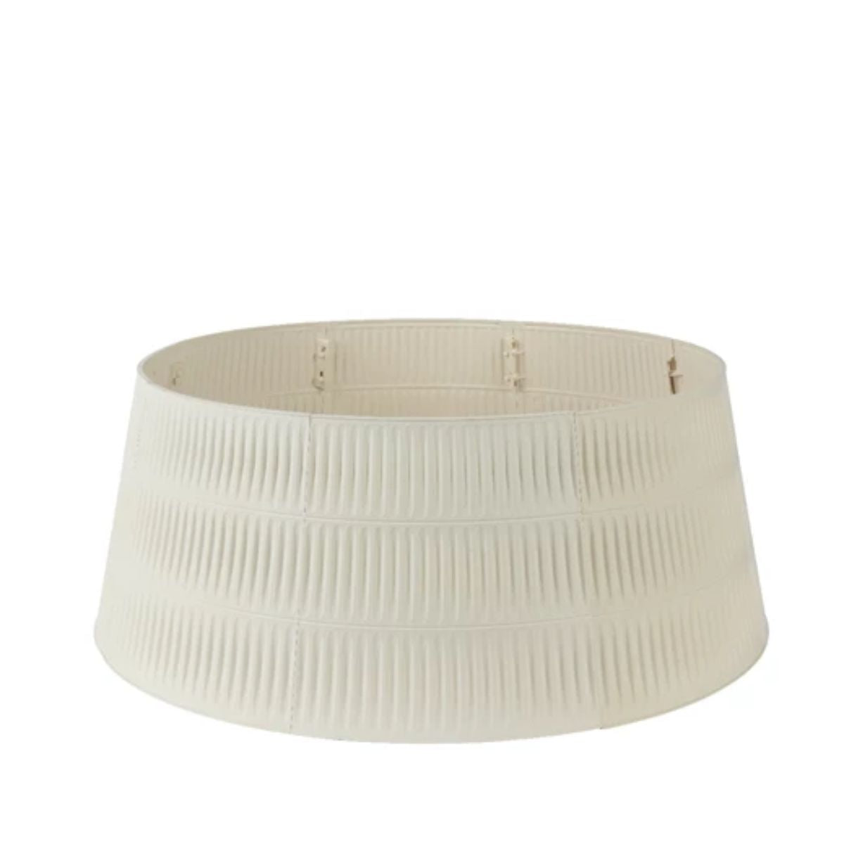 Biała osłona pod choinkę