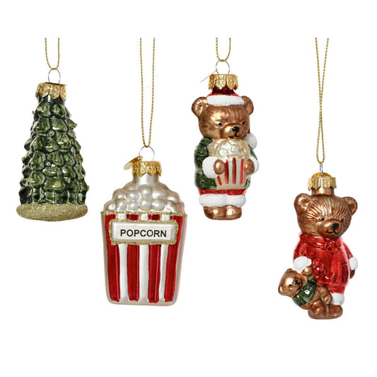 Zawieszka szklana 7,5 cm