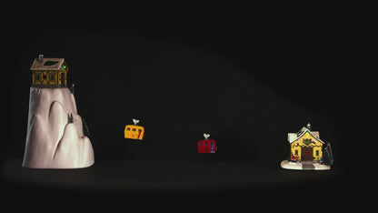 Pozytywka LED wyciąg górski XXL