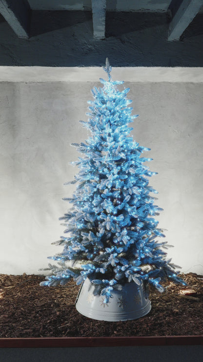 Choinka PE+PVC ośnieżona XXL 220cm