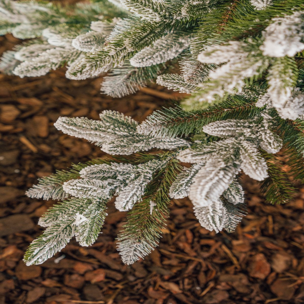 Choinka PE+PVC ośnieżona XXL 220cm